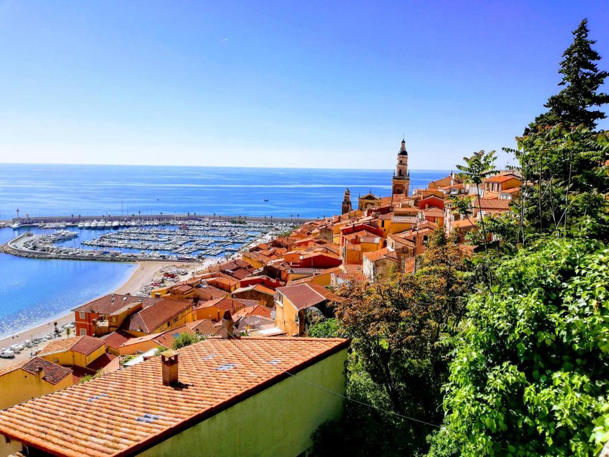 Traverse Du Vieux Chateau Menton Exteriör bild